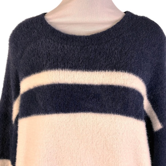 Arula Women's Sweater Multicolor Size 0X Crew Neck Long Sleeve Pullover Striped - Picture 5 of 14